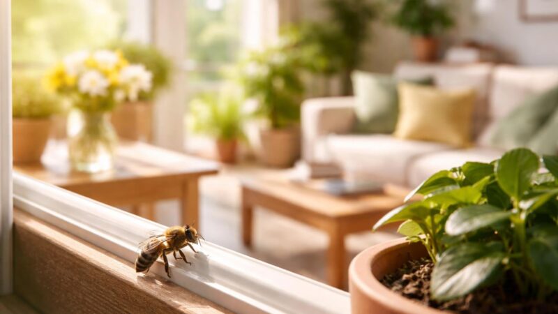 Significado de Abelha Dentro de Casa: Simbolismo, Energia e Oportunidades