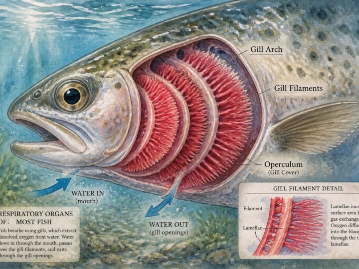 Órgãos Respiratórios da Maioria dos Peixes: Estruturas e Funções