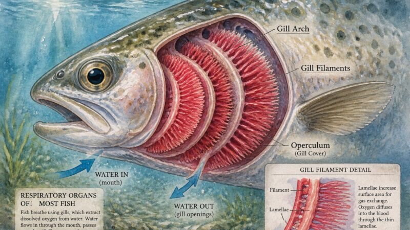 Órgãos Respiratórios da Maioria dos Peixes: Estruturas e Funções